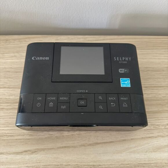 Canon Selphy CP1300 Wireless Compact Photo Printer Device Printing